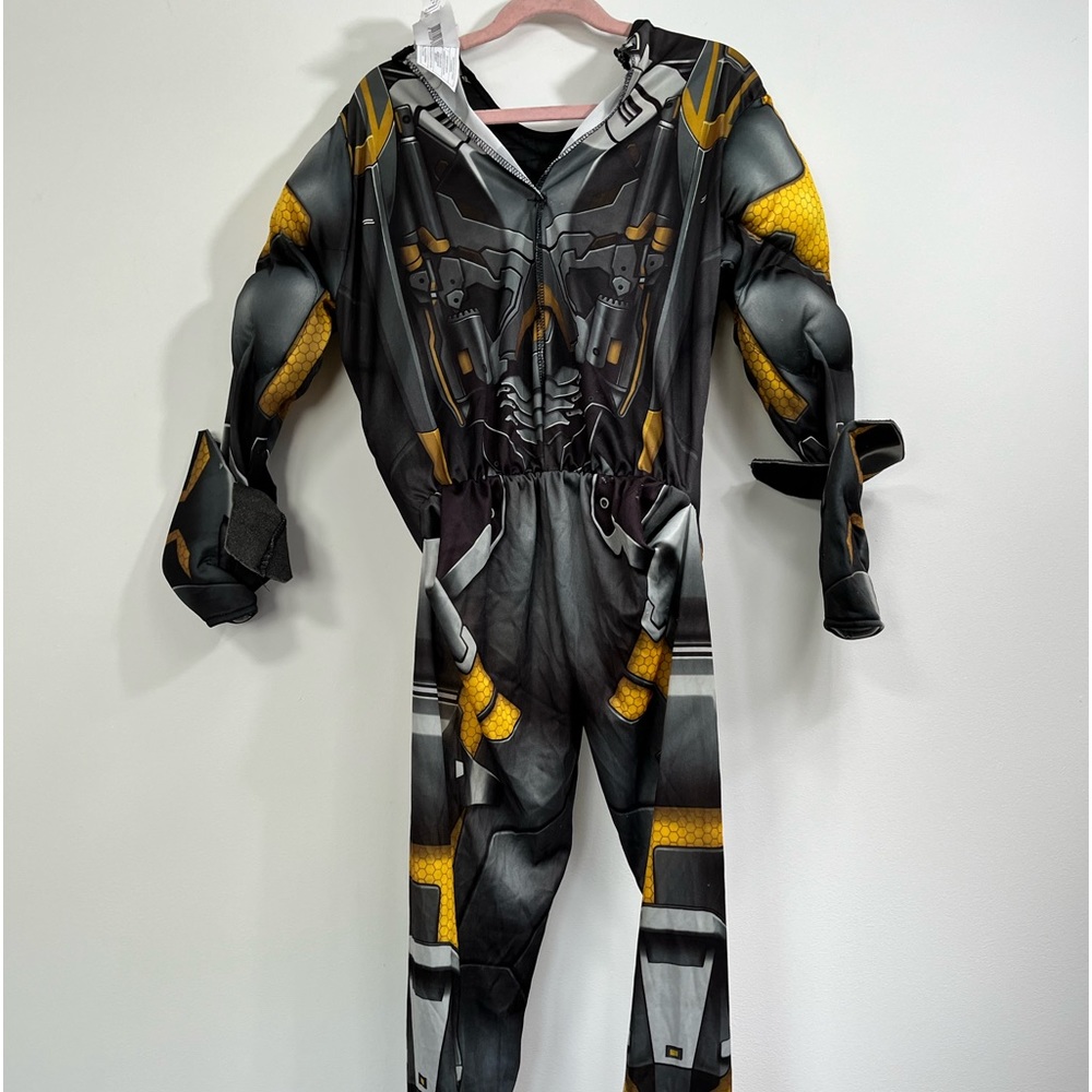 Rubie's Yellowjacket Ant-Man Boys Deluxe Muscle Halloween Costume Size Medium - Picture 4 of 5